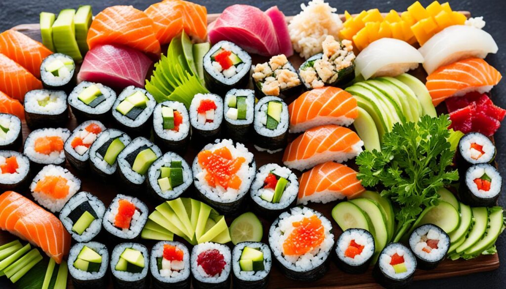 Nährstoffgehalt und Gesundheitsaspekte von Sushi