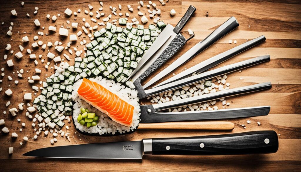 Sushi Utensilien
