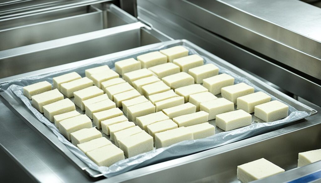 Tofu einfrieren